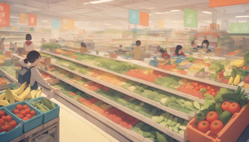 Compras no supermercado